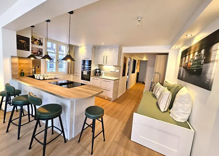 公寓 Magnifique T2-chez Francois Et Kamila - Centre Historique- Parking Prive 50m De L'appartement- Balcon Avec Vue